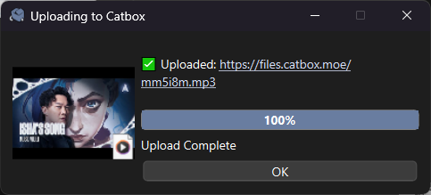 Catbox Uploader